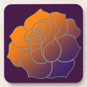 Sunrise Rose Untersetzer
