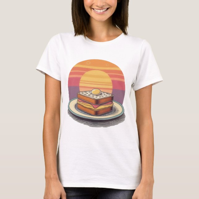 Sunrise Sandwich Delight T-Shirt (Vorderseite)