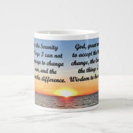 SUNRISE SERENITY PRAYER TASSE