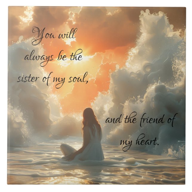 SUNRISE SISTER TILE FLIESE (Vorderseite)