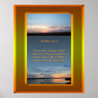 Sunrise Sunset Poster