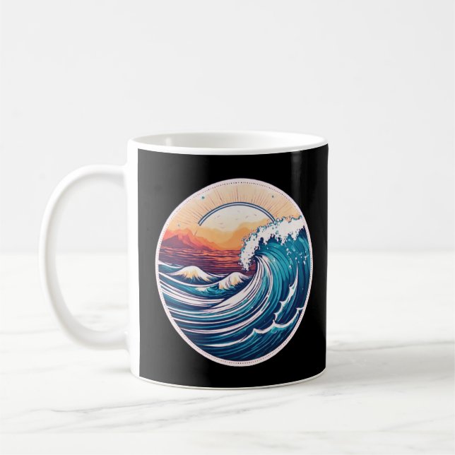 Sunrise Surf Kaffeetasse (Links)