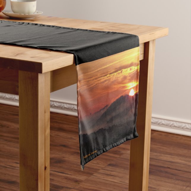 Sunrise Table Runner Kurzer Tischläufer (Beispiel)