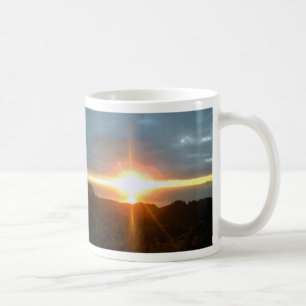 Sunrise Tairua Neuseeländischer Ozean 2010 Juli 20 Kaffeetasse