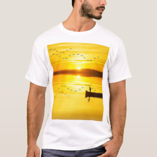 Sunrise Traditionelles Fishmonger Boat T-Shirt