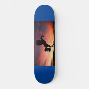 Sunrise Unicorn Skateboard