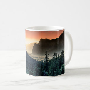 Sunrise Yosemite National Park Kaffeetasse
