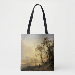 Sunrise, Yosemite Valley von Albert Bierstadt Tasche