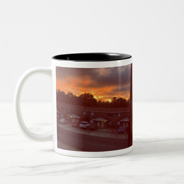 Sunrise Zweifarbige Tasse (Links)