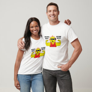 Suns heraus schießt heraus! Behälter T-Shirt