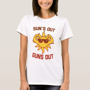 Suns heraus schießt heraus T-Shirt