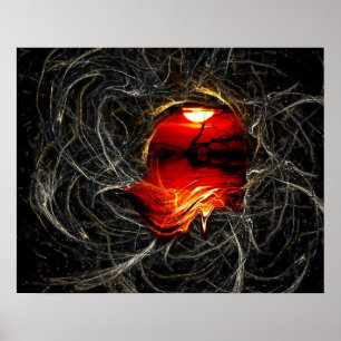 Sunsation Red Sunset Melts Poster