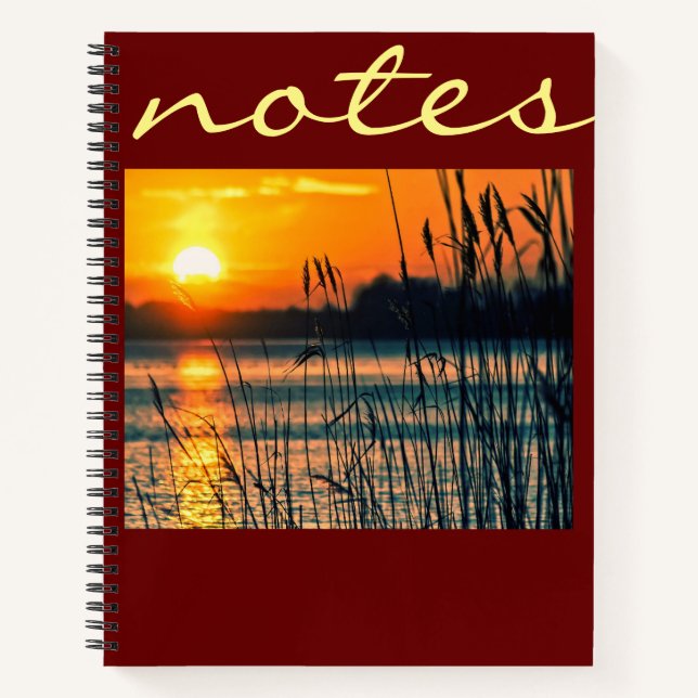 Sunsend Journal Notizbuch (Vorderseite)