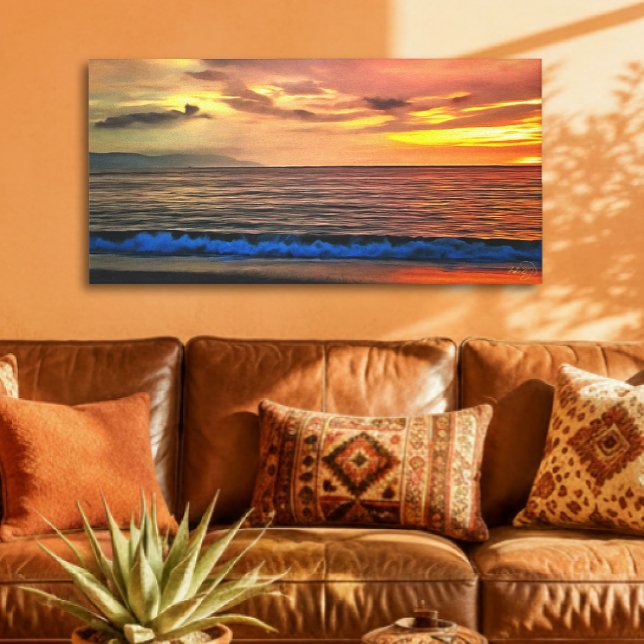 Sunset 1577 Art Canvas Print Leinwanddruck (Von Creator hochgeladen)