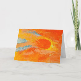 Sunset All Occasion Card Dankeskarte