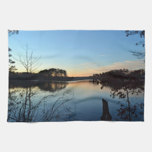 Sunset 'Almost Gone' von Shirley Taylor Geschirrtuch