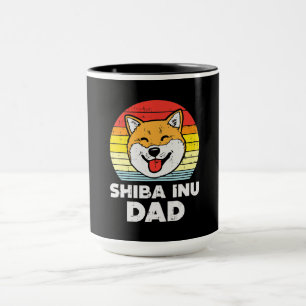 Sunset and akita dog Beautiful Dog Present Tasse