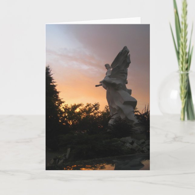 Sunset Angel - Ukraine Karte (Vorderseite)