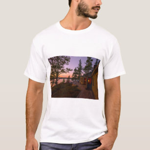 Sunset at Acadia Staat Park T-Shirt