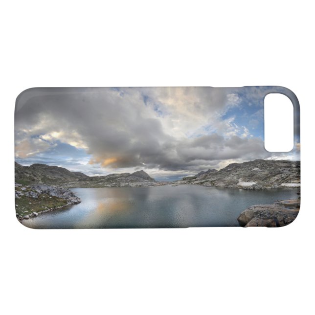 Sunset at Middle Nydiver Lake - Sierra Case-Mate iPhone Hülle (Rückseite (Horizontal))