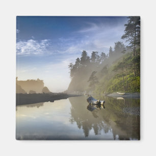 Sunset at Ruby Beach, Olympic National Park, Magnet