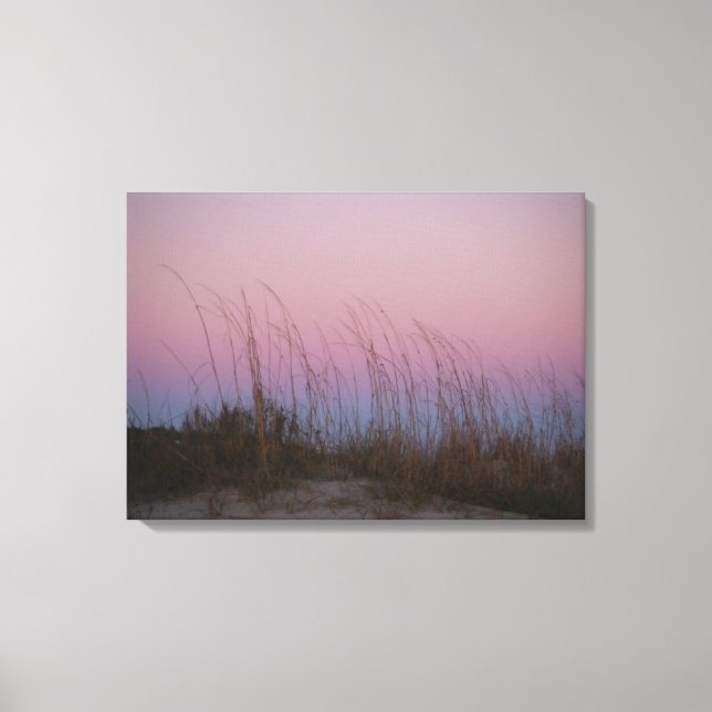 Sunset at Sullivan's Island, SC Leinwanddruck (Vorderseite)
