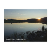 Sunset at Tewet Tarn Postcard