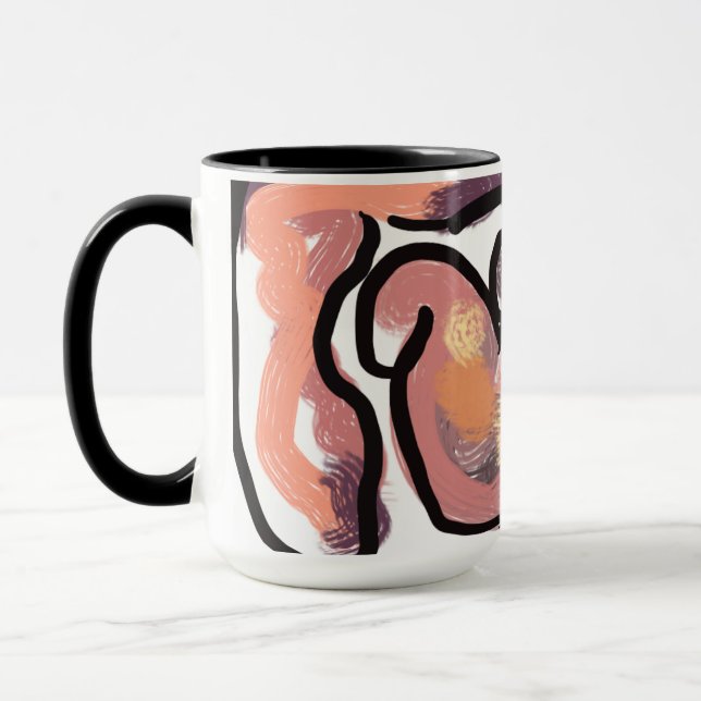 Sunset Autumn Eichel Tasse (Links)