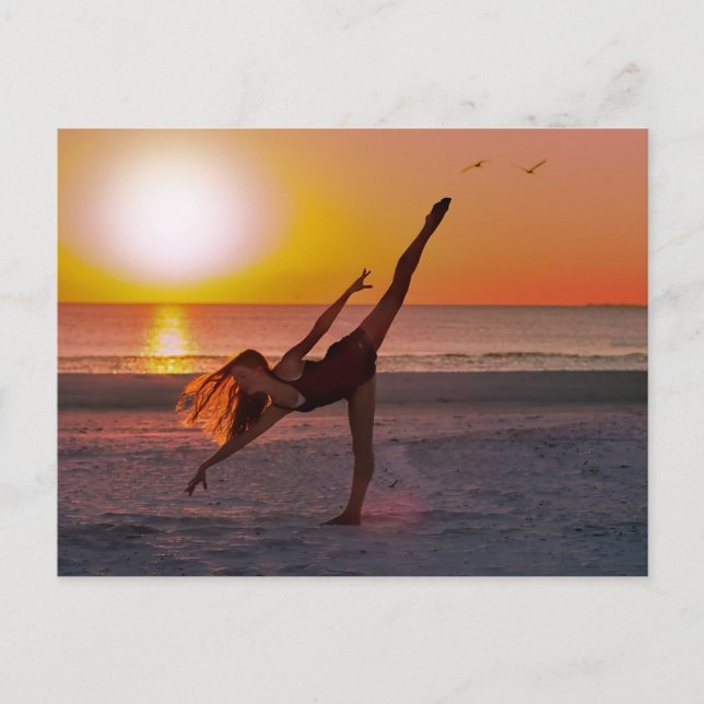 Sunset Ballet Postkarte (Vorderseite)