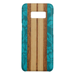 Sunset Beach Imitate Holz Aquamarin Surfboard Hawa Case-Mate Samsung Galaxy S8 Hülle