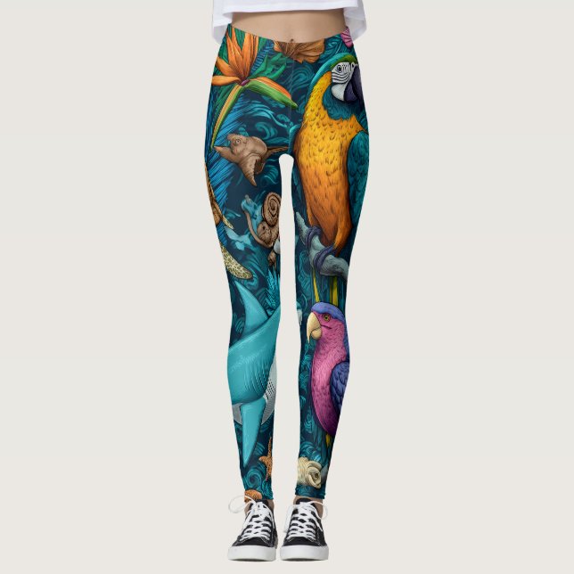 Sunset Beach Leggings Gift (Vorderseite)