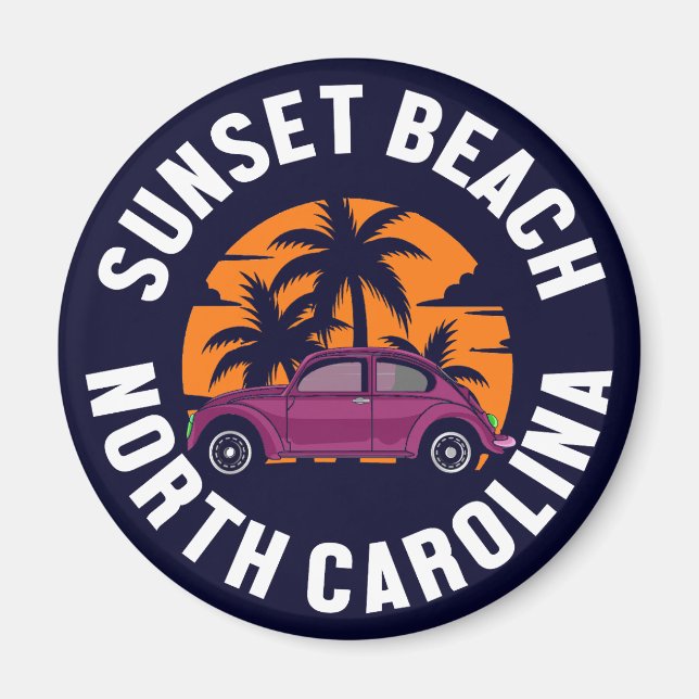 Sunset Beach, North Carolina Magnet (Vorne)