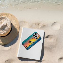 Sunset Beach Palm Tree Case-Mate iPhone 14 Pro Hülle