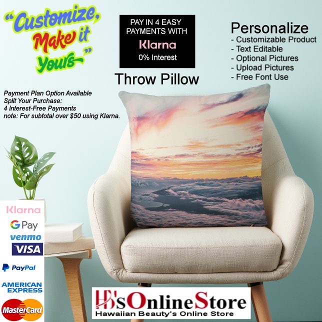 Sunset Beach Polyester Throw Kissen 39 (Sunset Beach Square Polyester Large Pillow 39.)