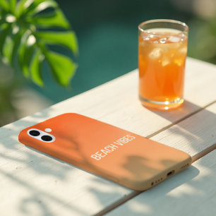 Sunset Beach Vibes - Modernes Design iPhone 16 Hülle