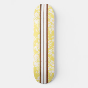 Sunset Beach Vintag Surf Hawaiian Skateboard