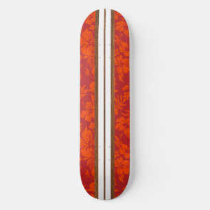 Sunset Beach Vintag Surf Hawaiian Skateboard