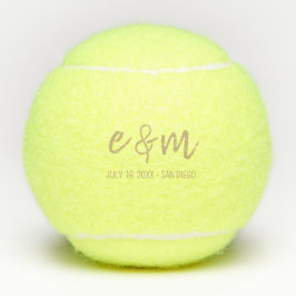 Sunset Beach Wedding Favor | Oceanside Wedding  Tennisbälle