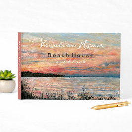Sunset Beach Zuhause Vacation Rental Guest Book Gästebuch