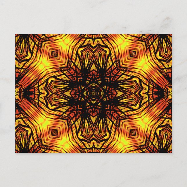 Sunset beyond_ postkarte (Vorderseite)