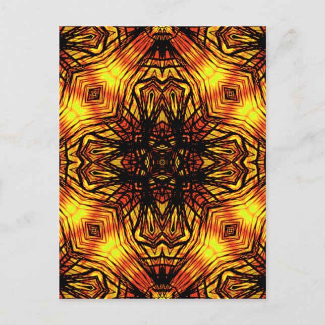 Sunset beyond_ postkarte (Vorderseite)