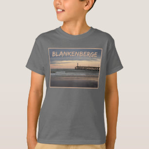 Sunset Blankenberge, T-shirt Côte Belge