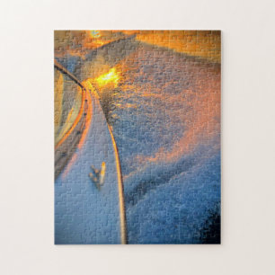 Sunset Boat Weck Puzzle