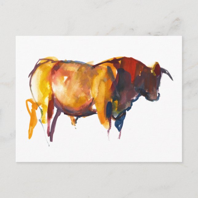 Sunset Bull 2010 Postkarte (Vorderseite)
