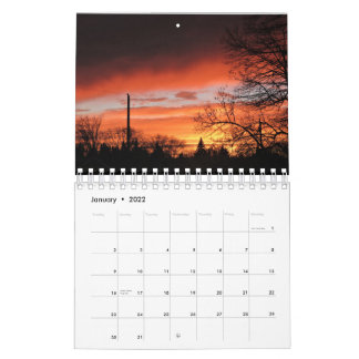 Sunset Calendar Kalender