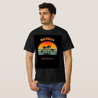 Sunset California Strand T-Shirt