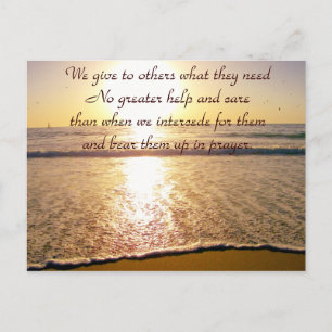 Sunset Care_ Postkarte