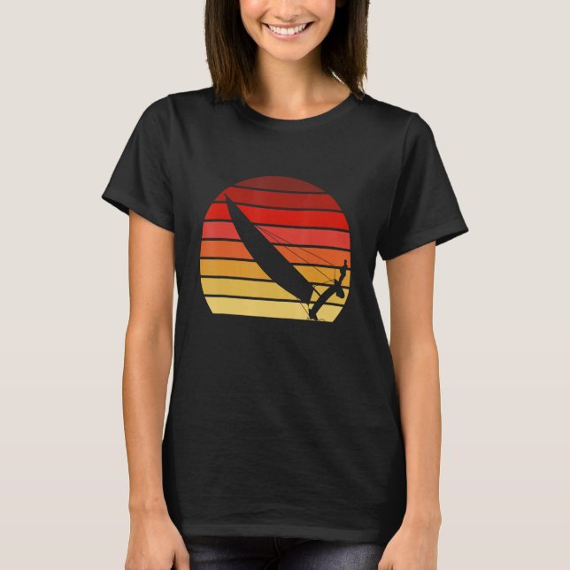 Sunset Catamaran Sailing T-Shirt (Vorderseite)