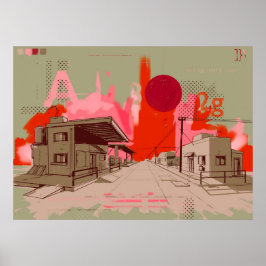 Sunset City Poster