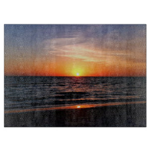 Sunset Clearwater Beach Schneidebrett